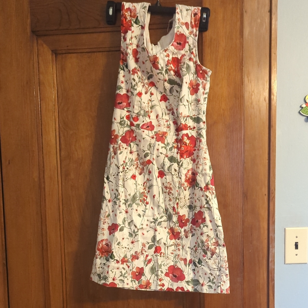 Floral Sleeveless Dress from Poland